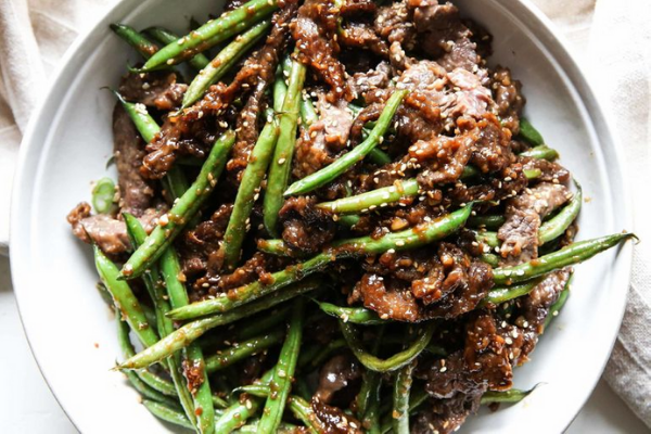 Sesame–Ginger Beef 