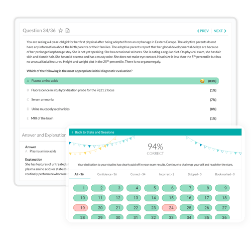 pediatric qbank on tablet