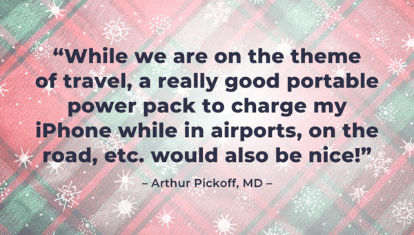 Quote from Arthur Pickoff, MD