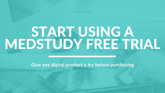 MedStudy free trial