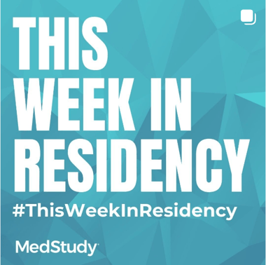 this week in residency