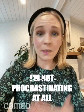 stop procrastinating start studying