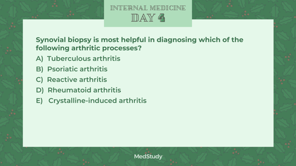 Day 4 Internal Medicine Q&A 